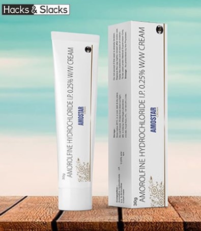 抗真菌剤 ★ペキロンジェネリック★アモロルフィン塩酸塩 0.25% AMOSTAR 30g