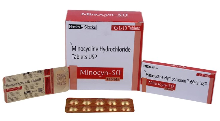 ★ミノマイシンジェネリック★ Minocyn 50mg 100錠